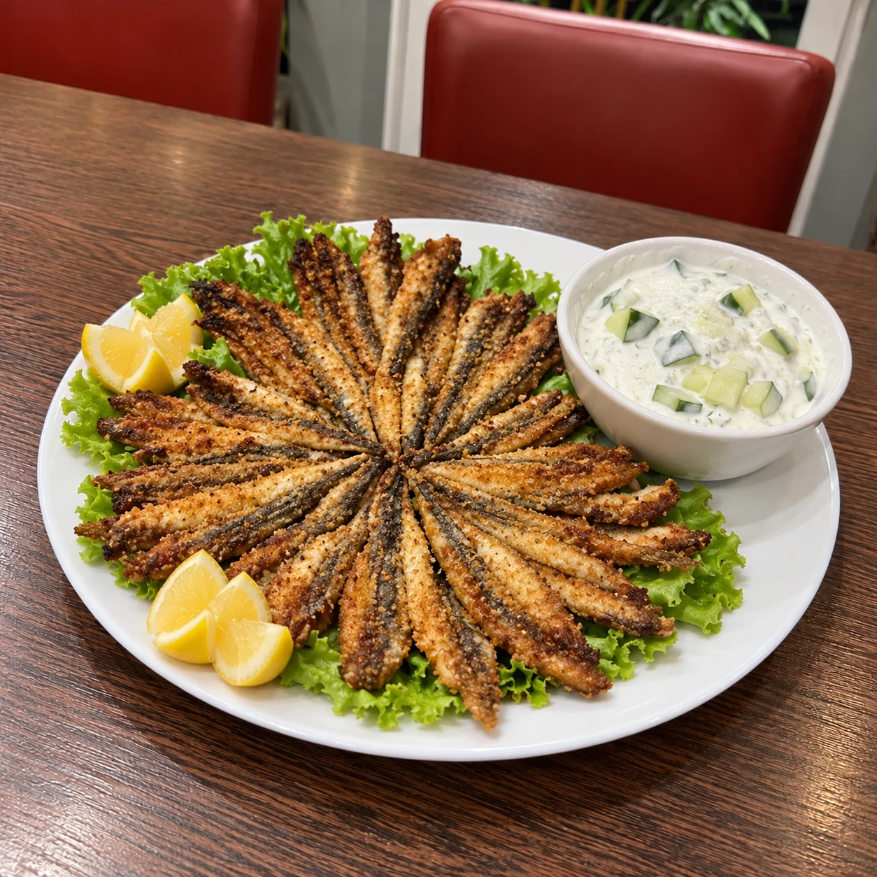 196. Hamsi Tava / Panierte Sardellen