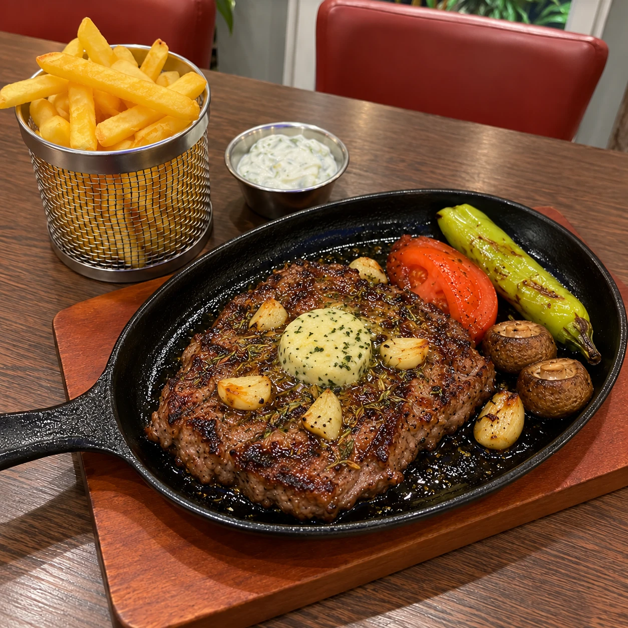 190. Lammsteak