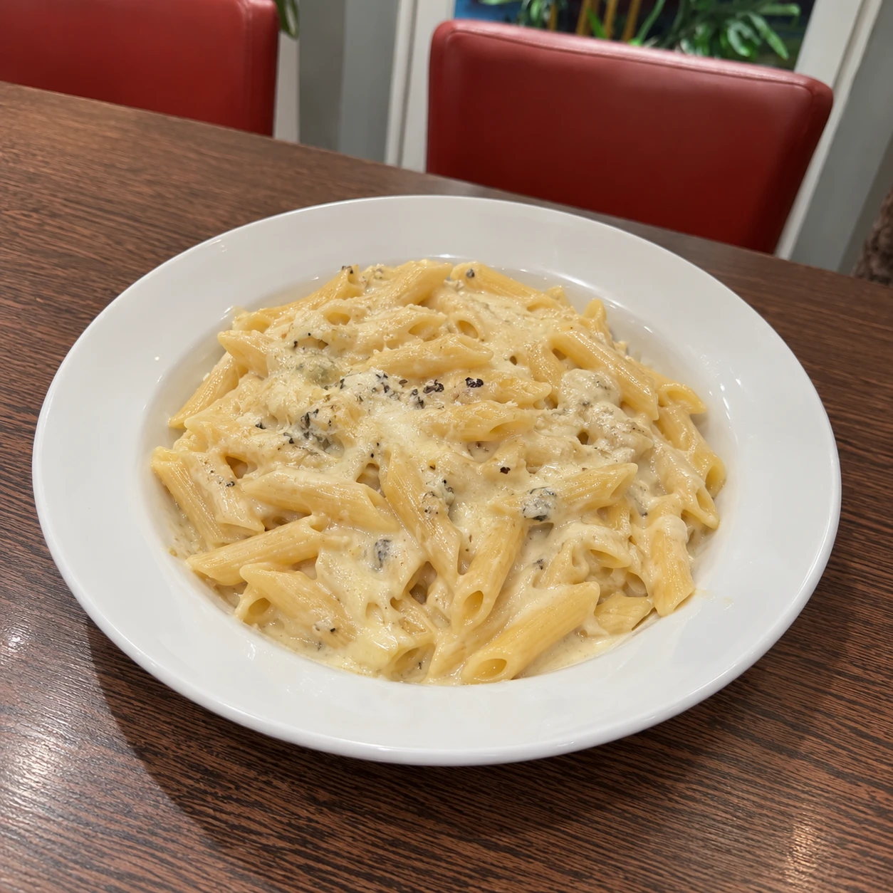 109. Pasta vier Formaggi