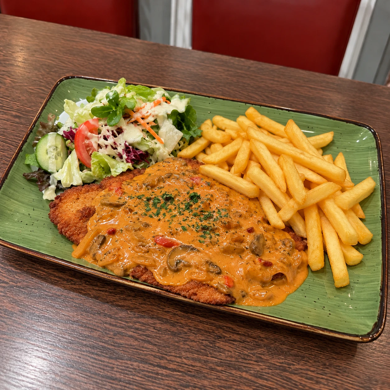 116. Metaxaschnitzel