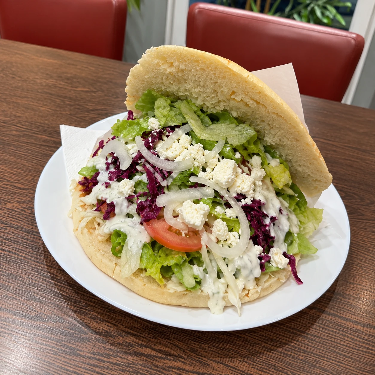 08. Vegetarisch Sandwich Groß